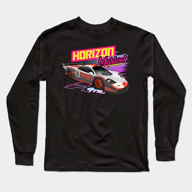 Horizon F1 GTR Long Sleeve T-Shirt by RJJ Games